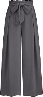 PRETTYGARDEN Women's Palazzo Wide Leg Work Dress Pants