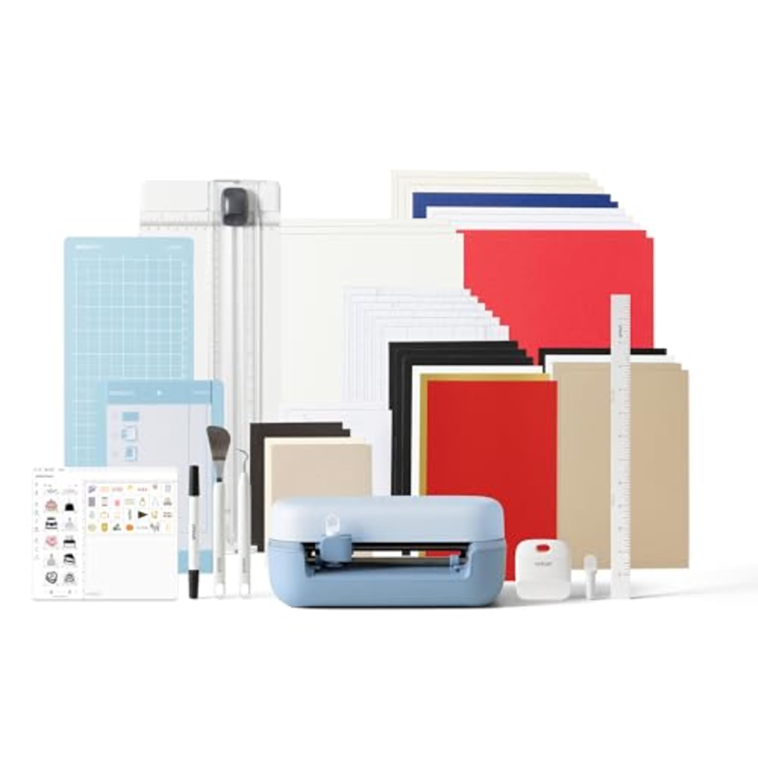 Cricut Joy™ 2 Essential Bundle + Digital Content, Blue | Includes Supplies for 3