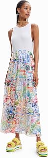 Desigual Women's Knit Dress Sleeveless Casual Dress