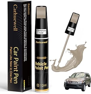 Bronze Touch Up Paint for Cars, Car Scratch Repair Pen, Car Paint Touch Up Pen Auto Scratches Remover Easy to Use and Quick Fix(Champagne Gold)