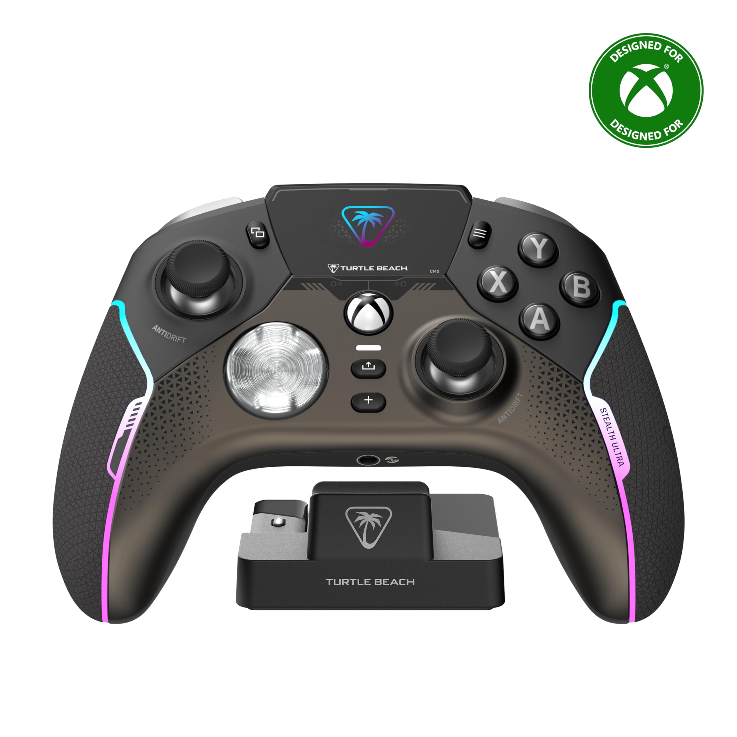 Turtle Beach Stealth Ultra Wireless RGB Gaming Controller, XBOX Series X|S | Bla