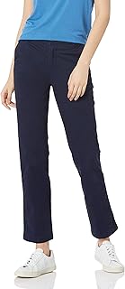 Amazon Essentials Women's Slim Fit Straight Leg Stretch Twill Chino Pant
