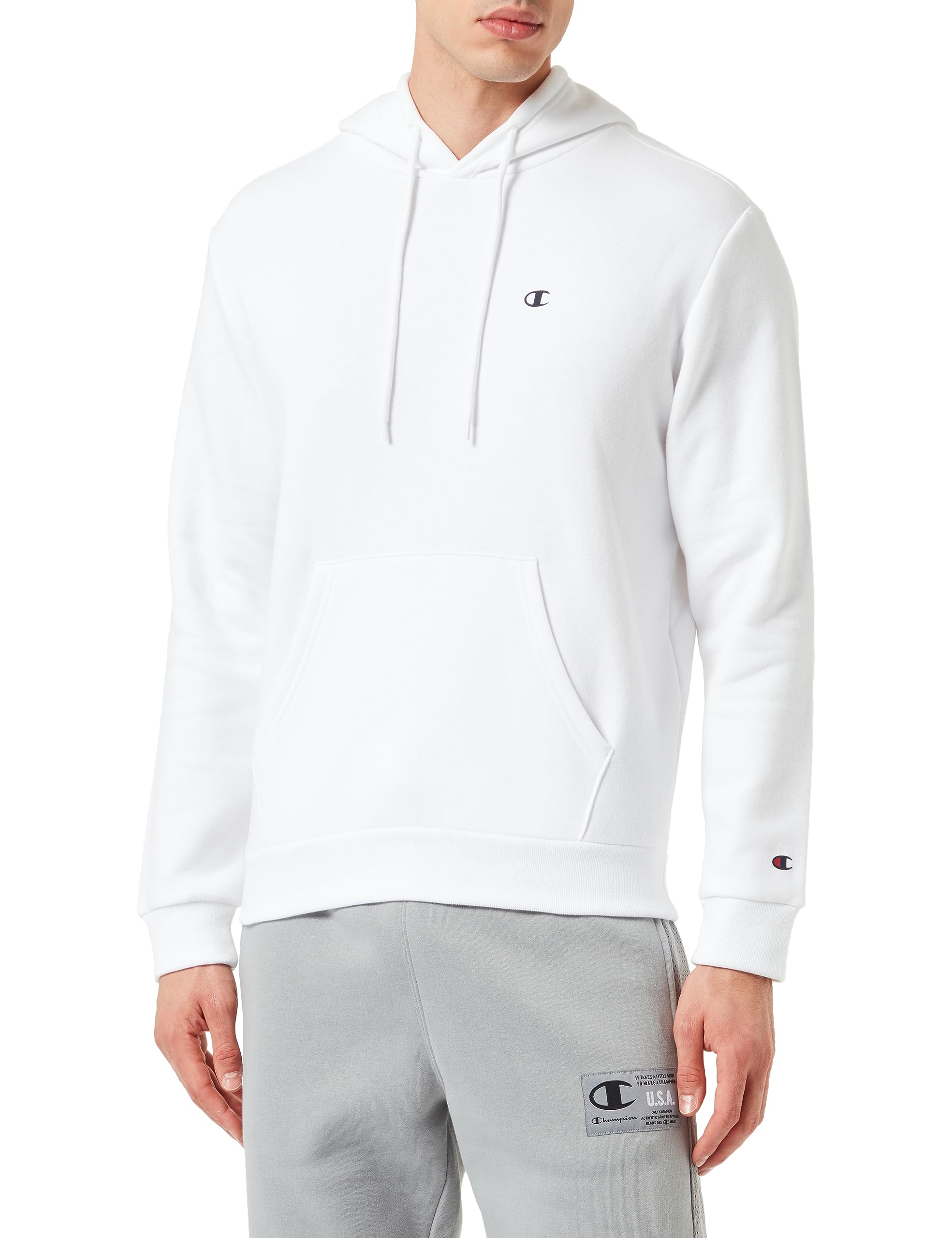 Champion Legacy Champion Basics - Powerblend Fleece Men's Hooded Sweatshirt (Pac