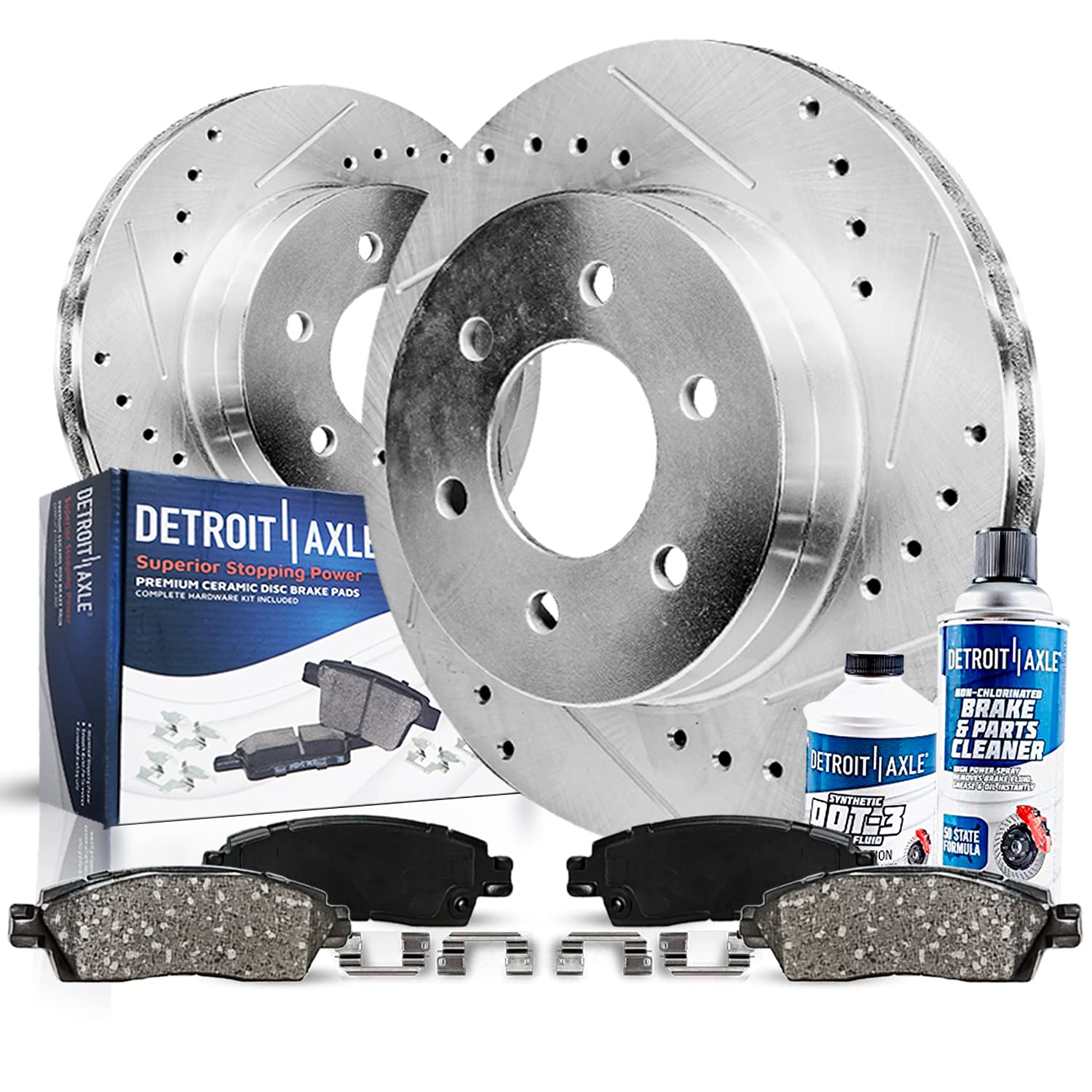 Detroit Axle - Front Brake Kit for 2003-2009 Toyota 4Runner | 2005-2023 Tacoma 2