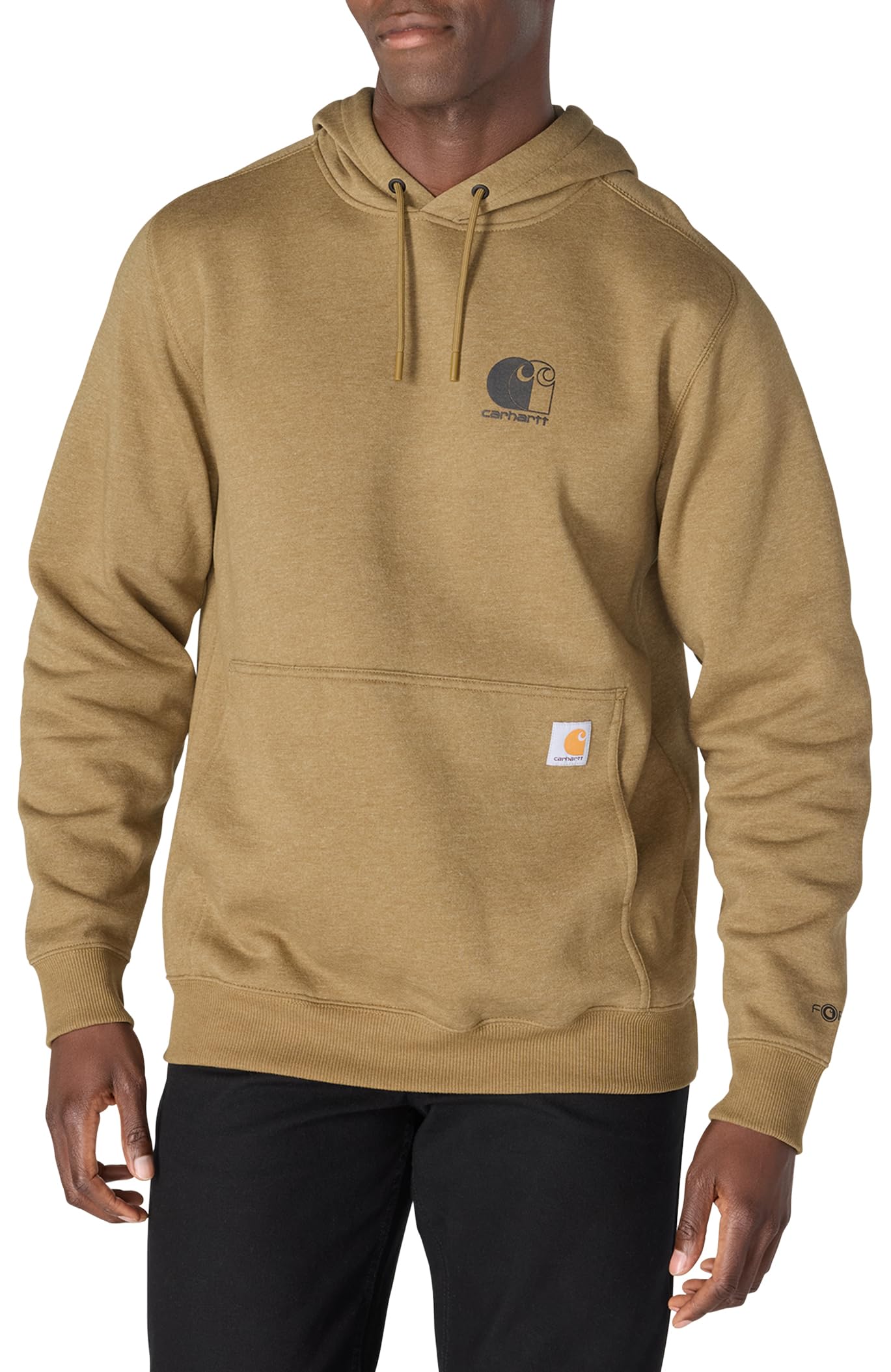 Carhartt Men's Lightweight Sweatshirt with Force Relaxed Fit Logo