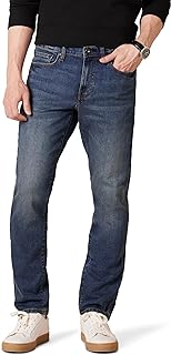 Amazon Essentials Mens Slim-Fit Comfort Stretch Jeans - Discontinued Colors