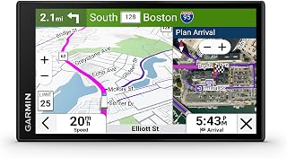Garmin dēzl™ OTR620, High-Res 6” GPS Truck Navigator, Custom Routing, Satellite Imagery, Wind Speed, Community-Shared Loading Docks, Truck Entrances, Parking Availability