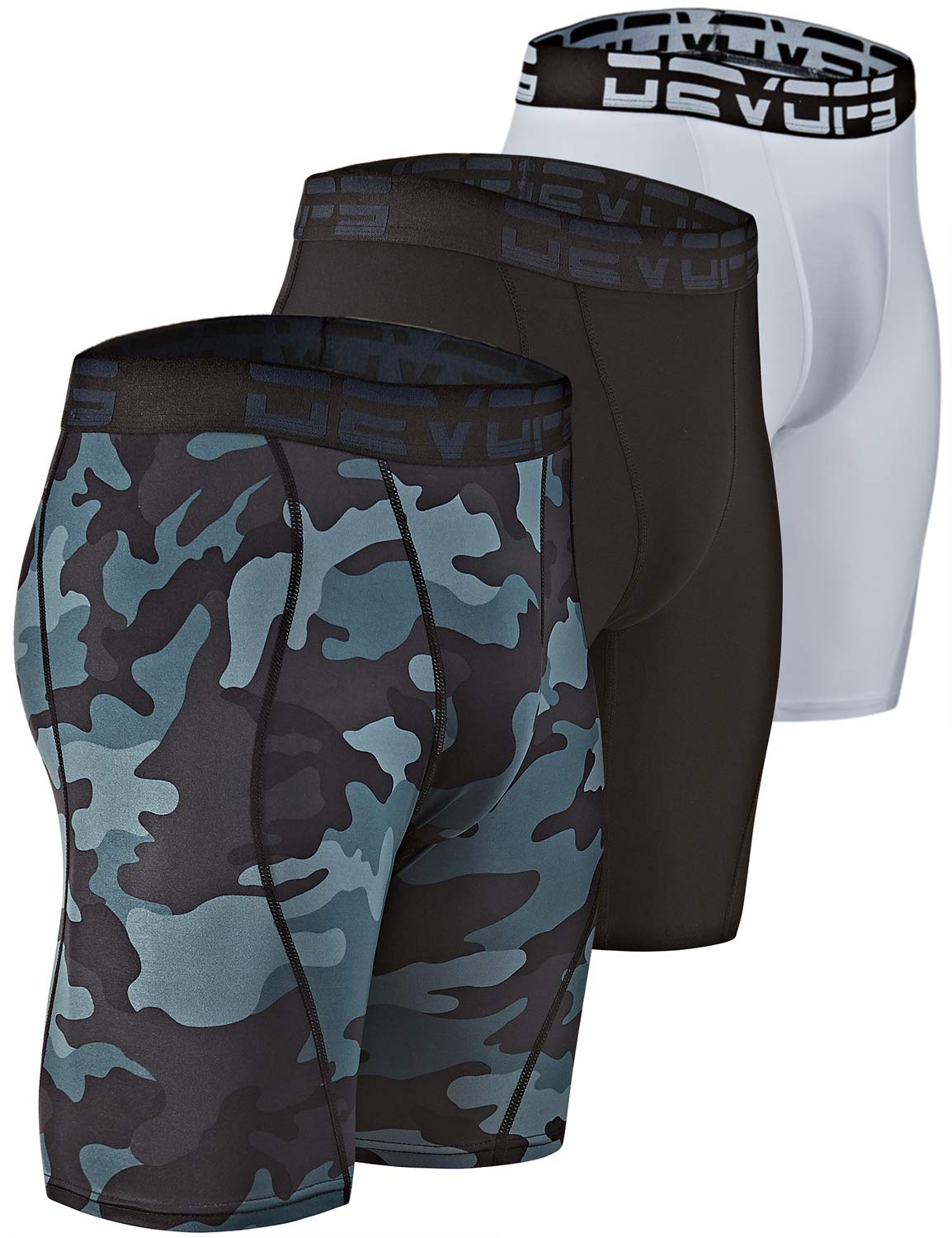 DEVOPS Men's Compression Underwear (Pack of 3)