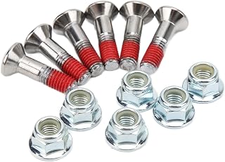 6PCS Aluminium Alloy Sprocket Bolt Kit, Plated Replacement for YZ YZF, KX KXF, RM RMZ, CR CRF