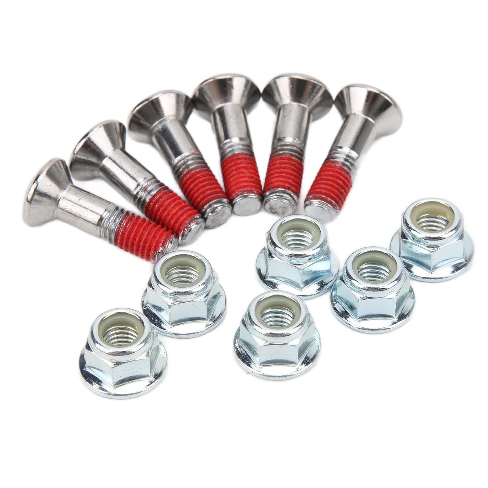 6PCS Aluminium Alloy Sprocket Bolt Kit, Plated Replacement for YZ YZF, KX KXF, R
