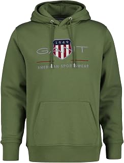 Gant Sudadera con Capucha Reg Archive Shield para Hombre (1 Unidad)