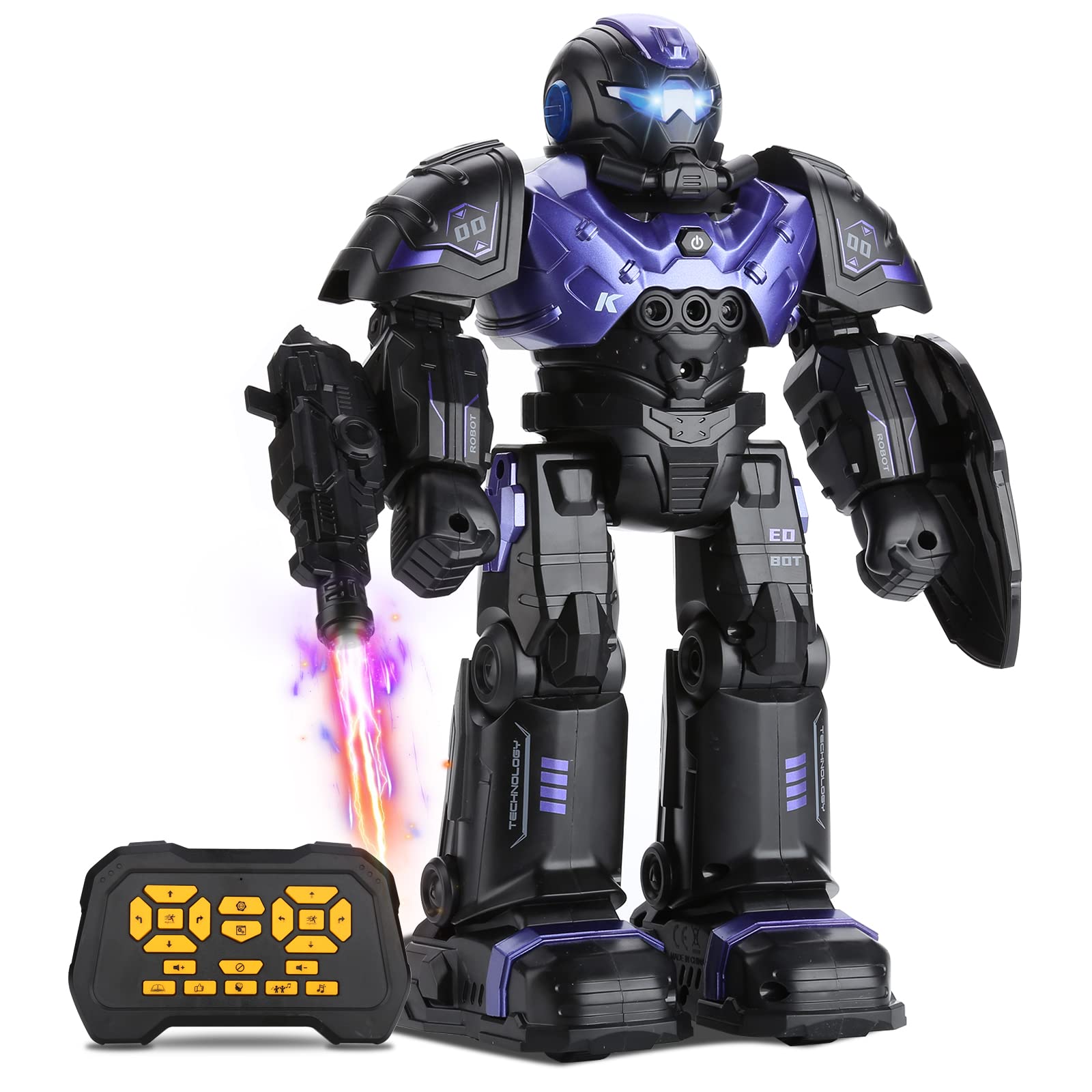 SWTOIPIG RC Robot Toys, Gesture & Remote Control Programmable Robot | Gesture & 