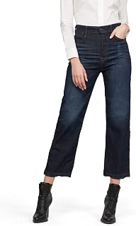 G-Star - Tedie Ultra High Straight Fit Jeans, Jeans Donna