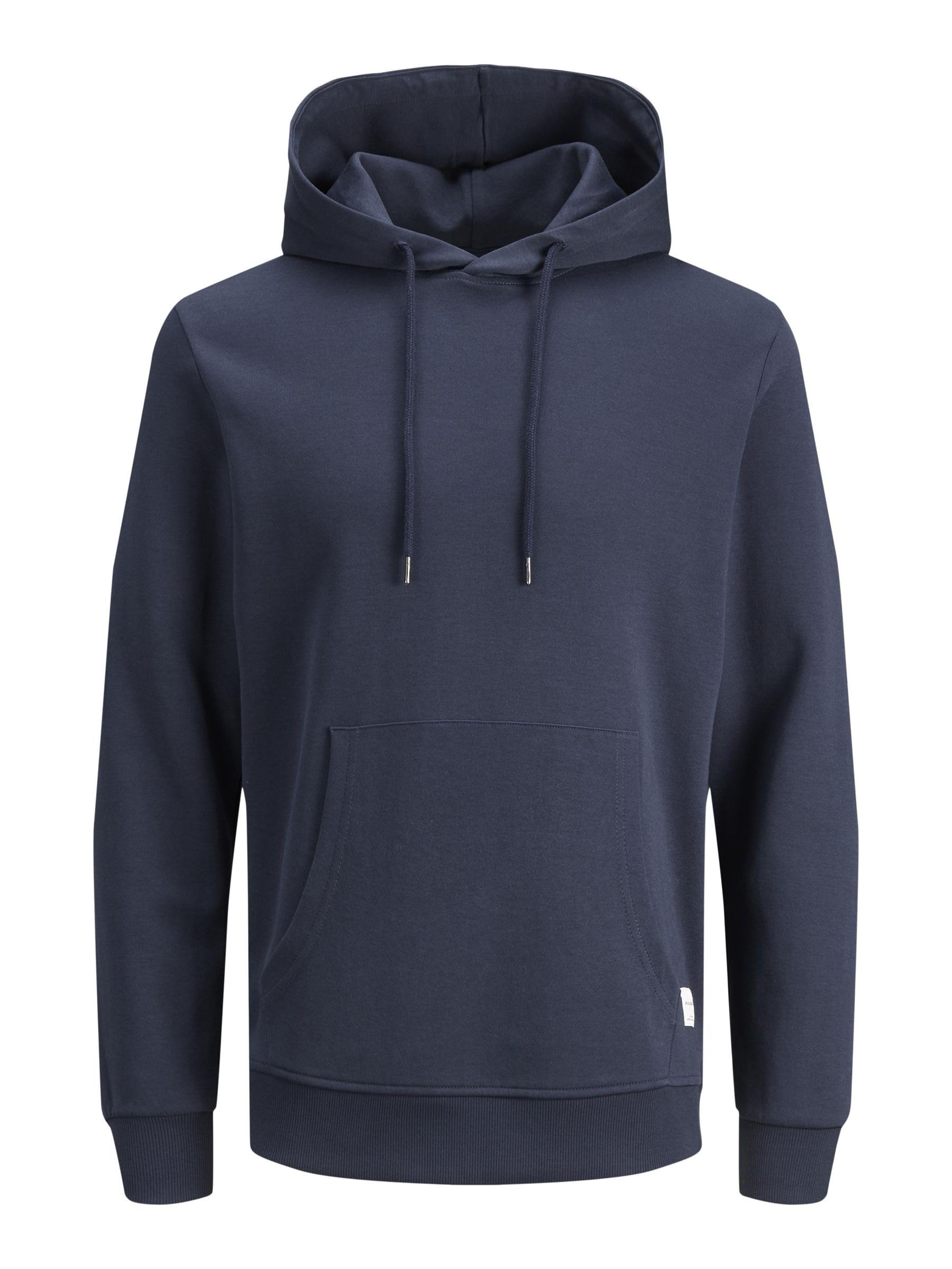 JACK & JONES Plain Hooded Sweatshirt