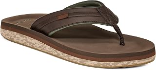 Sanuk Tide Rush Mens Flip Flops - Supportive Beach Sandals