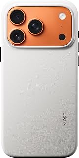 MOFT [Official Direct Store] iPhone 17 Pro Case MagSafe Compatible Full Camera Control Protection Version MOVAS™ Leather Case High Durability MOFT Smartphone Case Strong Magnet Lightweight Wireless