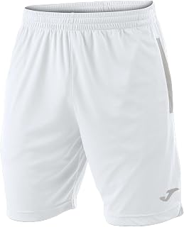 Joma Men's Bermuda Shorts, 6XS to 3XL - Pockets and Elastic Waist with Tie - Miami