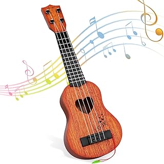 Ukulele Kids Guitar Toy, Kids Musical Instruments Toddler Guitar Toys | Toy Guitar for 3 Year Old Boys Girls Kids 3-5, 3 4 5 6 Year Old Boy Girl Gifts