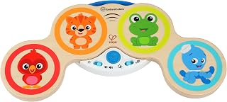 Baby Einstein Magic Touch Drums Wooden Drum Musical Toy, Ages 6 Months and up
