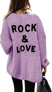 PRETTYGARDEN Women's Open Front Long Cardigans for Women Tendy Fall Womens Sweaters Cardigan Sweater (Pack of 1)