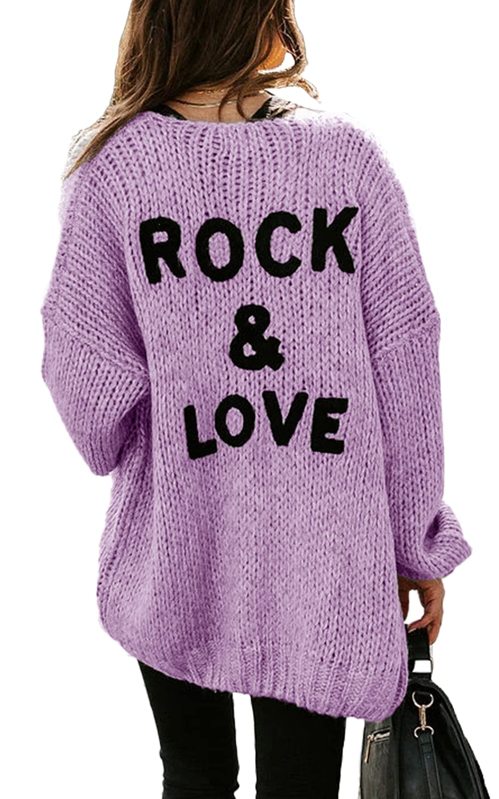 PRETTYGARDEN Women's Open Front Long Cardigans for Women Tendy Fall Womens Sweat