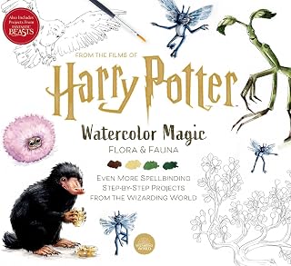 Harry Potter: Watercolor Magic: Flora & Fauna