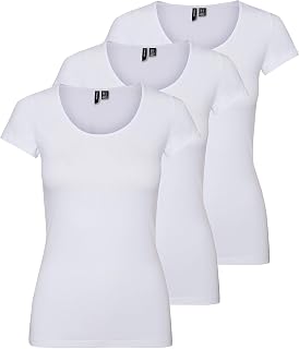VERO MODA Vmmaxi My SS Soft U-Neck Noos Women's T-Shirt