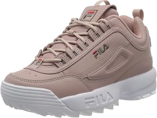 Fila Disruptor Low WMN Women's Pink Leather Shoes 1010302.71Y
