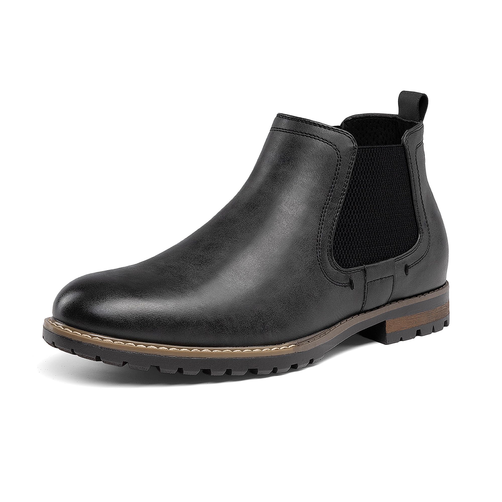 Bruno Marc Mens Suede Chelsea Ankle Boots