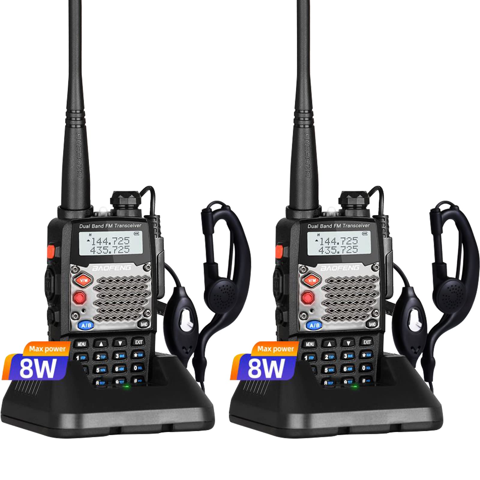 BAOFENG UV-5R Upgraded Version 8W ham Radio, 2rd gen UV5R (UV5R Upgrade Version)