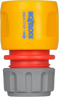 HOZELOCK | Hose Pipe Aquastop Connector | Quick Connect Hose Kit | Garden Tap Hose Connector | Universal Fitting | 12.5mm & 15mm Hoses | Swap Attachments Without Turning off the Tap