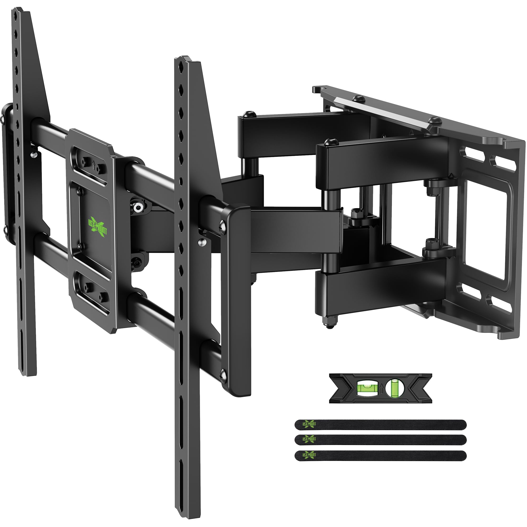 USX MOUNT Full Motion TV Wall Mount for 42-82 Inch TVs up to 120lbs, Wall Mount 