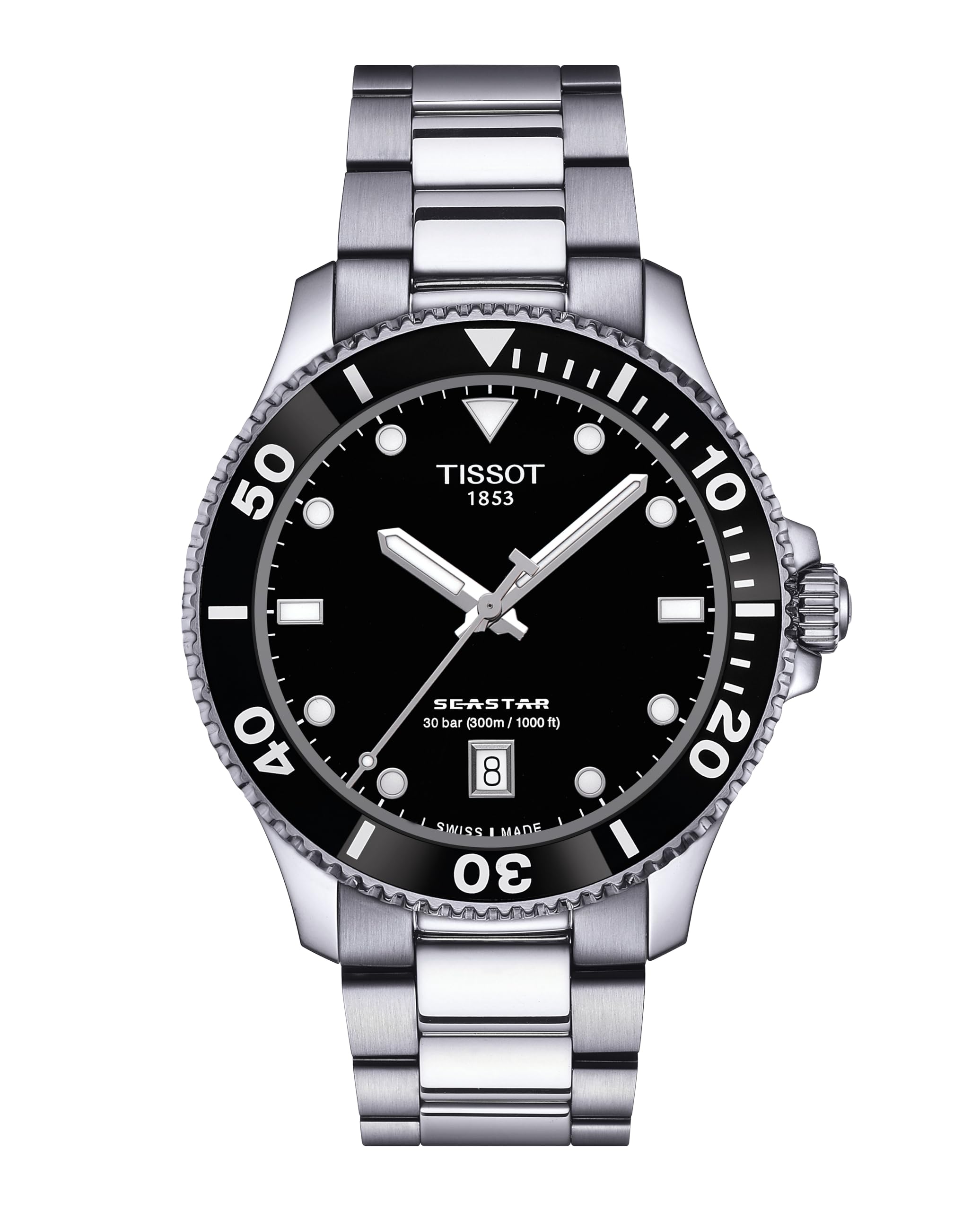 Tissot Men's Analogue Quartz Watch Seastar 1000 Swiss Made