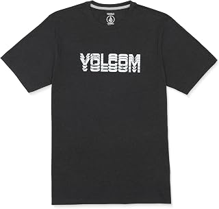 Volcom Men's Stone Fill Short Sleeve T-Shirt – Crewneck Graphic Tee