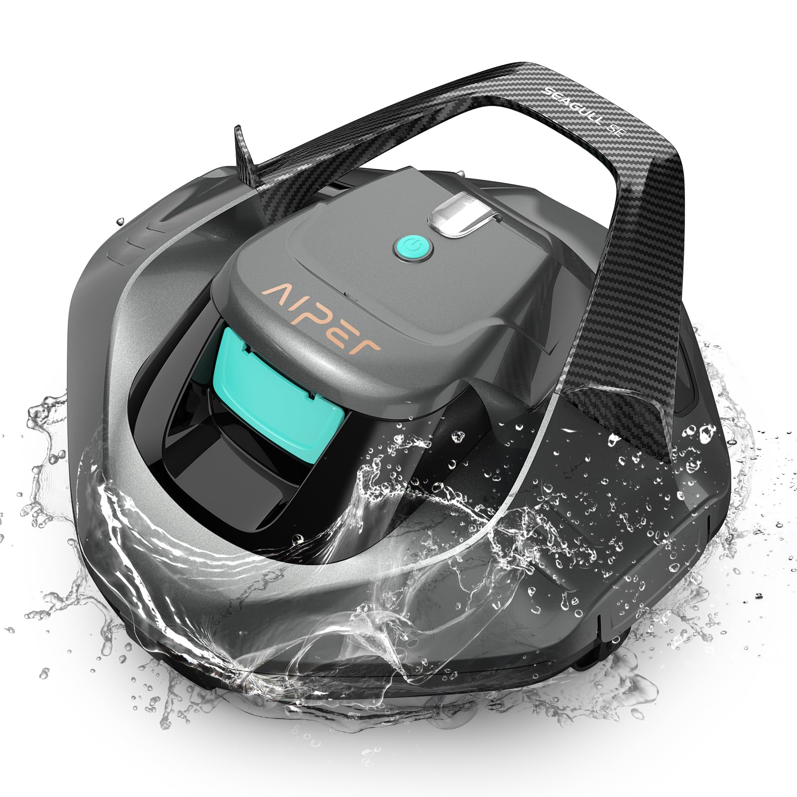 (Renewed) AIPER Seagull SE 2026 Cordless Robotic Pool Cleaner with 100 Mins Runt