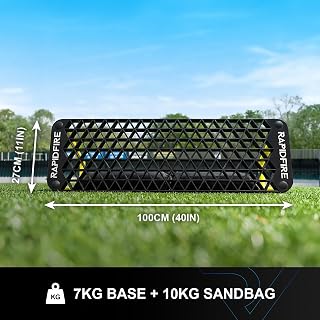 FORZA Wave Football Rebounder – Master Your First Touch! | The World’s #1 4-in-1 Passing Rebound Board – 2 Min Setup, Unbreakable & Rock-Solid Stability – Buy FORZA, Play Forever! [Standard or XL]