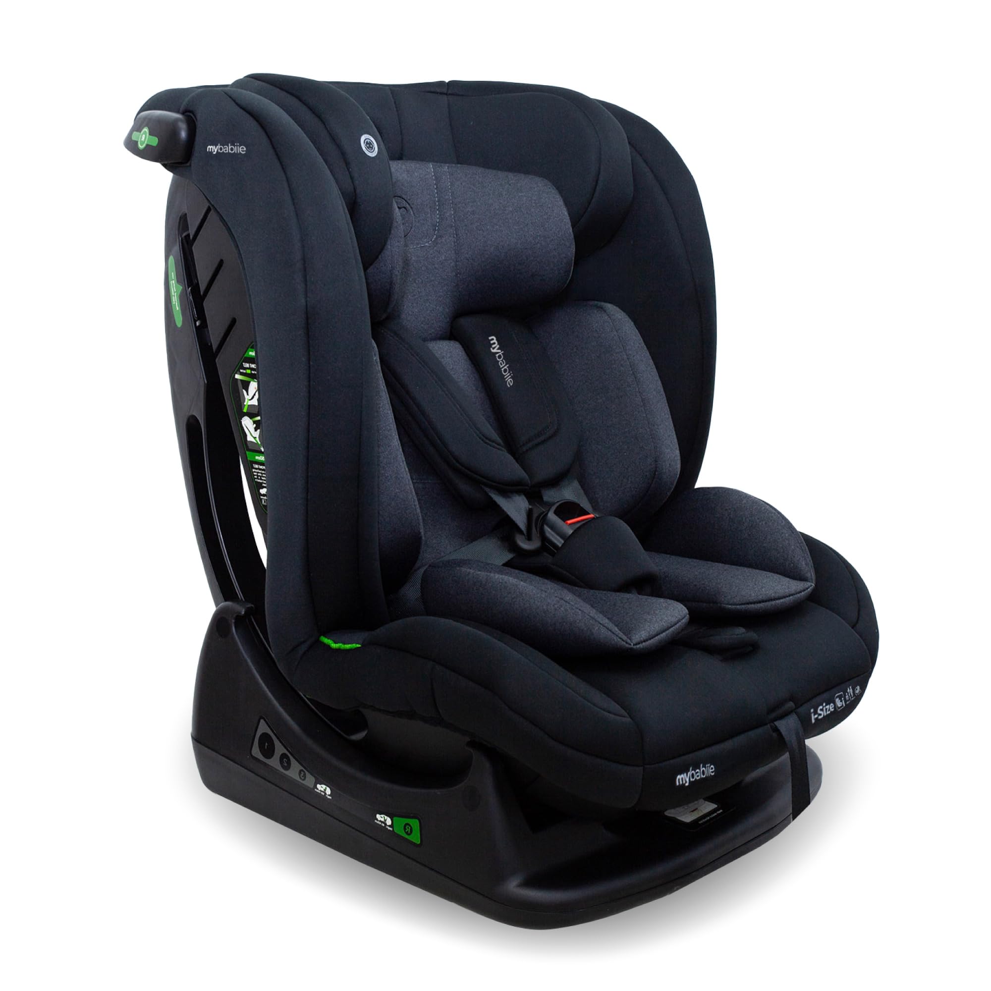 My Babiie MBCS100 2-in-1 Convertible R129 Child Car Seat - Belted, 40-150cm (App