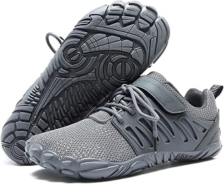 MIFAWA Barefoot Shoes Men Wide Toe Box Zero Drop Toe Shoes Men for Gym Workout Minimalist Weightlifting Cross-Trainer Running Hike Grounded Footwear