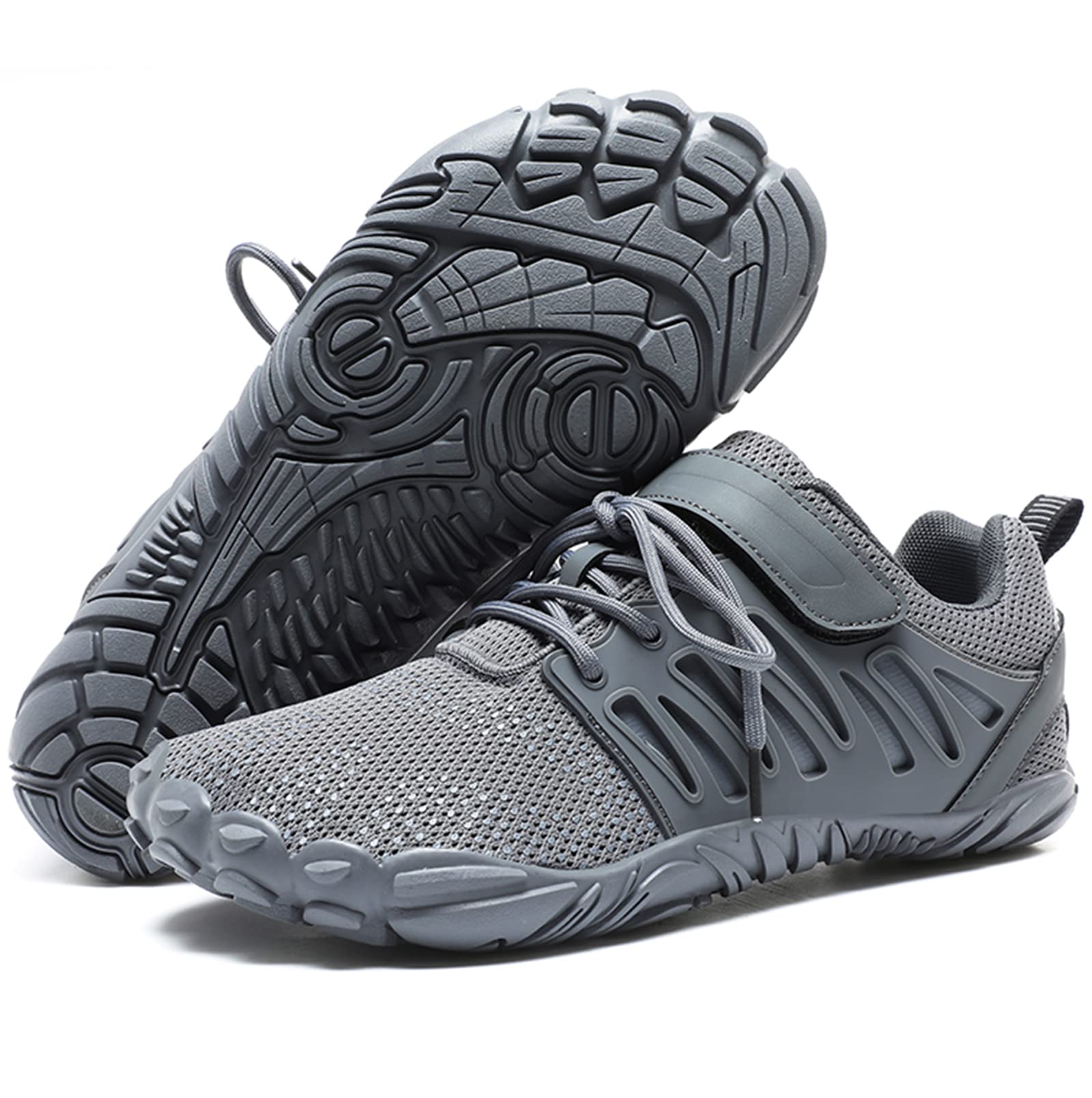 MIFAWA Barefoot Shoes Men Wide Toe Box Zero Drop Toe Shoes Men for Gym Workout M