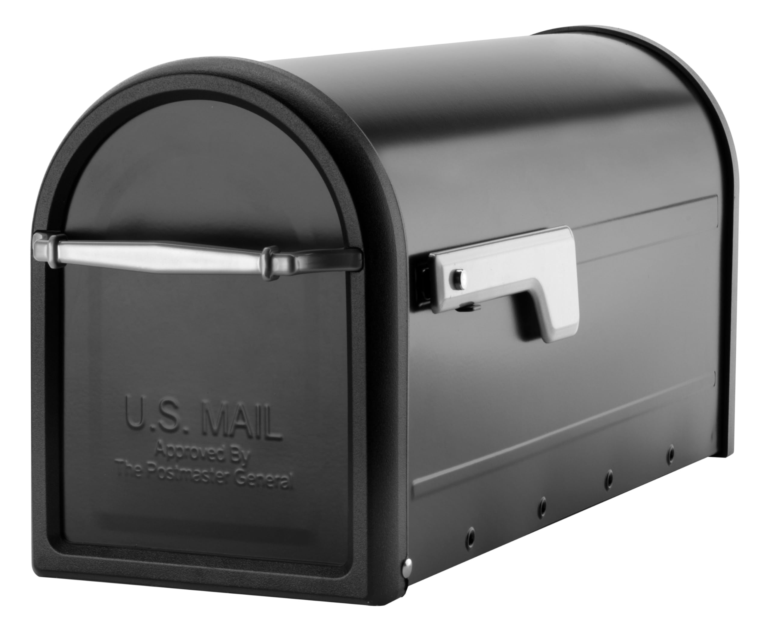 Architectural Mailboxes Chadwick Galvanized Steel Post Mount Mailbox, 8950B-10, 