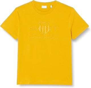 GANT Reg Tonal Shield SS Men's T-Shirt (Pack of 1)
