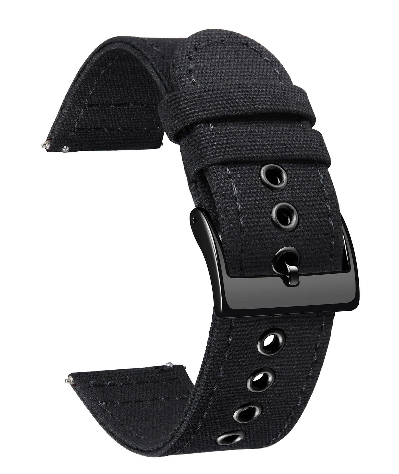 BINLUN Quick Release Canvas Watch Bands Strap for Fabric Watch 18mm 20mm 22mm 24