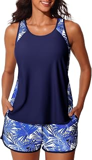 Summer Mae Blouson Tankini for Women Two Piece Tummy Control 2025