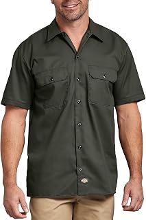 Dickies Men's Short Sleeve Work Shirt Short Sleeve Work Shirt