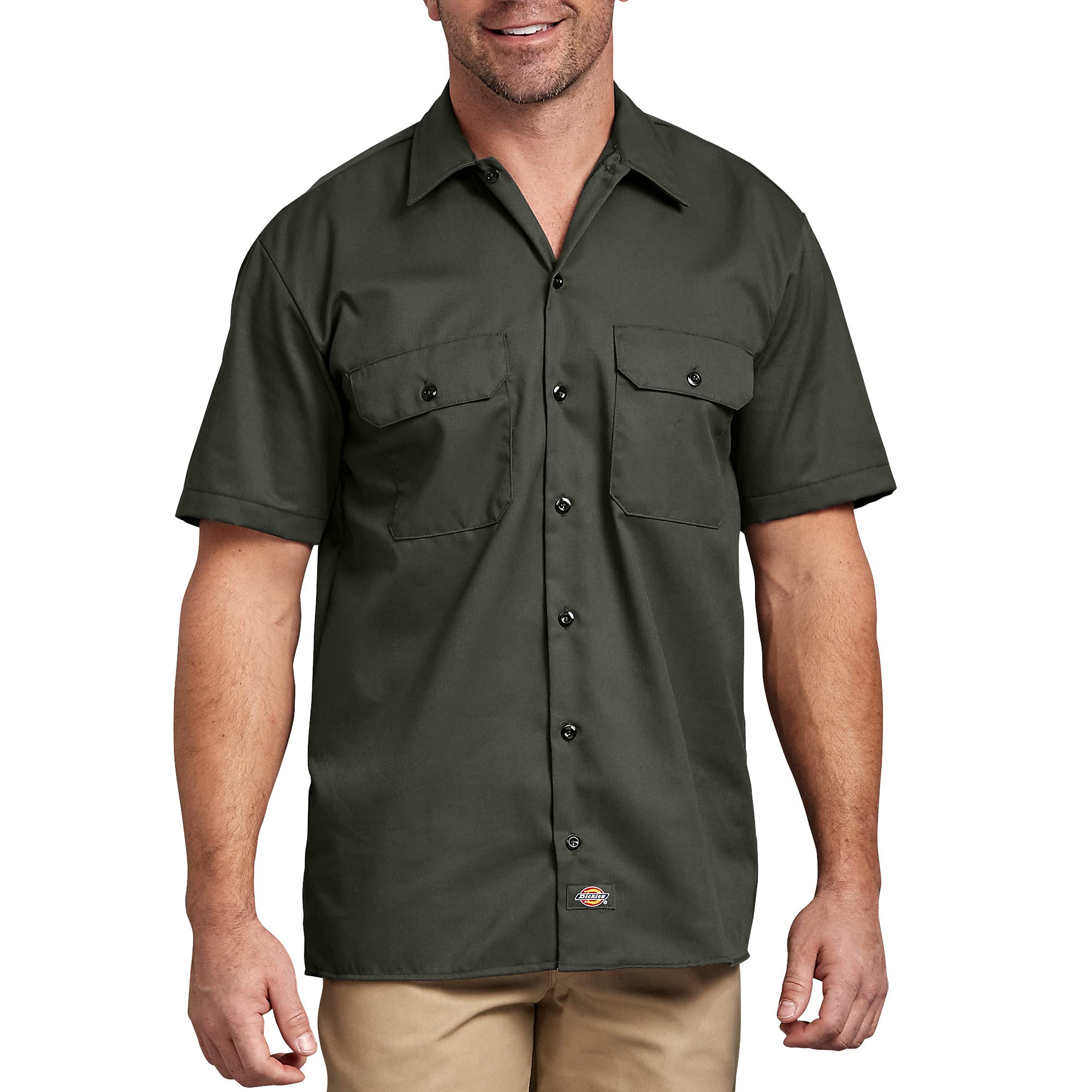 Dickies Men's Short Sleeve Work Shirt Short Sleeve Work Shirt