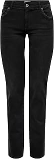 ONLY Onlaliica Slim Fit Jeans Mid Waist Straight Fit Jeans