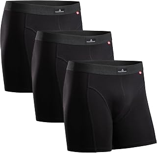 DANISH ENDURANCE Men's Underpants, With or Without Fly, Pack of 3 & 10