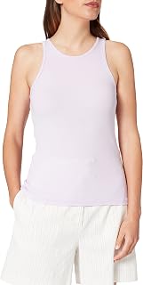 ONLY Women's Onlkenya Rib Tank Top JRS Noos Top (Pack of 1)