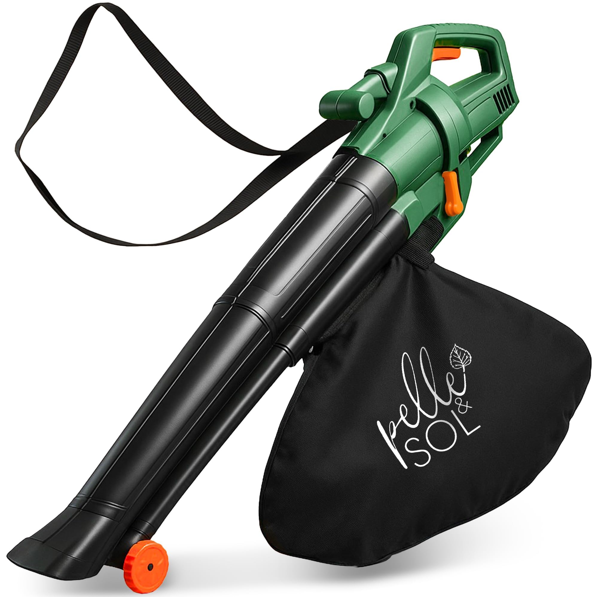 Pelle & Sol Corded Leaf Blower and Vacuum - 3300W 3-in-1 Garden Vacuum | Leaf Mu