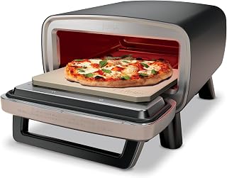 Ninja Artisan Pizza Oven, 12-in Pizza in 3-Min, 700F, 5-in-1, Gray, MO201 | Ninja Artisan Electric Pizza Oven bakes 5 pizza styles and air fries, all in one outdoor appliance.